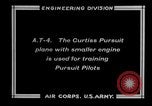 Standbild Curtiss P-1Hawk Ausübung an-4 Michigan United States USA, 1926, aus Sekunde 12 historischem Filmmaterial Videoclip 65675072198