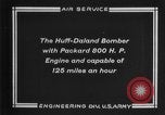 Standbild Huff-Daland LB-1 Michigan United States USA, 1926, aus Sekunde 9 historischem Filmmaterial Videoclip 65675072200