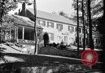 Standbild schönen Wohnviertel und Parks Washington DC USA, 1935, aus Sekunde 19 historischem Filmmaterial Videoclip 65675072202