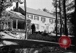Standbild schönen Wohnviertel und Parks Washington DC USA, 1935, aus Sekunde 20 historischem Filmmaterial Videoclip 65675072202