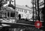 Standbild schönen Wohnviertel und Parks Washington DC USA, 1935, aus Sekunde 22 historischem Filmmaterial Videoclip 65675072202