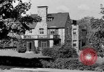 Standbild schönen Wohnviertel und Parks Washington DC USA, 1935, aus Sekunde 30 historischem Filmmaterial Videoclip 65675072202
