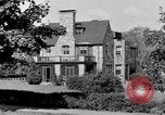 Standbild schönen Wohnviertel und Parks Washington DC USA, 1935, aus Sekunde 31 historischem Filmmaterial Videoclip 65675072202