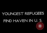 Standbild Krieg Flüchtlingskinder New York City USA, 1942, aus Sekunde 5 historischem Filmmaterial Videoclip 65675072208