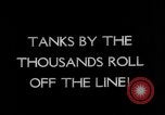 Image of tanks United States USA, 1942, second 3 stock footage video 65675072212
