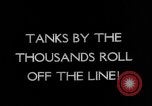 Image of tanks United States USA, 1942, second 5 stock footage video 65675072212