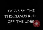 Image of tanks United States USA, 1942, second 6 stock footage video 65675072212