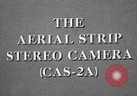 Image of CAS-2A aerial camera United States USA, 1954, second 22 stock footage video 65675072217