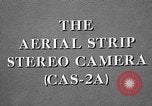 Image of CAS-2A aerial camera United States USA, 1954, second 26 stock footage video 65675072217