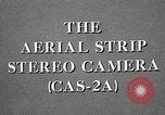Image of CAS-2A aerial camera United States USA, 1954, second 27 stock footage video 65675072217