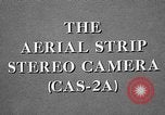 Image of CAS-2A aerial camera United States USA, 1954, second 29 stock footage video 65675072217