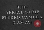 Image of CAS-2A aerial camera United States USA, 1954, second 33 stock footage video 65675072217