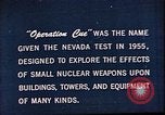 Standbild Operation Cue Ausrüstung Vorbereitungen Nevada United States USA, 1955, aus Sekunde 5 historischem Filmmaterial Videoclip 65675072219