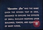 Standbild Operation Cue Ausrüstung Vorbereitungen Nevada United States USA, 1955, aus Sekunde 6 historischem Filmmaterial Videoclip 65675072219