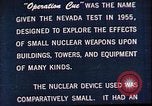 Standbild Operation Cue Ausrüstung Vorbereitungen Nevada United States USA, 1955, aus Sekunde 11 historischem Filmmaterial Videoclip 65675072219