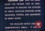 Standbild Operation Cue Ausrüstung Vorbereitungen Nevada United States USA, 1955, aus Sekunde 12 historischem Filmmaterial Videoclip 65675072219