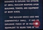 Standbild Operation Cue Ausrüstung Vorbereitungen Nevada United States USA, 1955, aus Sekunde 16 historischem Filmmaterial Videoclip 65675072219