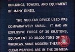 Standbild Operation Cue Ausrüstung Vorbereitungen Nevada United States USA, 1955, aus Sekunde 19 historischem Filmmaterial Videoclip 65675072219