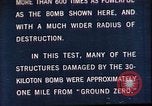 Standbild Operation Cue Ausrüstung Vorbereitungen Nevada United States USA, 1955, aus Sekunde 38 historischem Filmmaterial Videoclip 65675072219