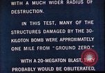 Standbild Operation Cue Ausrüstung Vorbereitungen Nevada United States USA, 1955, aus Sekunde 41 historischem Filmmaterial Videoclip 65675072219