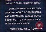 Standbild Operation Cue Ausrüstung Vorbereitungen Nevada United States USA, 1955, aus Sekunde 49 historischem Filmmaterial Videoclip 65675072219