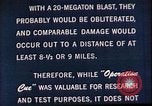 Standbild Operation Cue Ausrüstung Vorbereitungen Nevada United States USA, 1955, aus Sekunde 52 historischem Filmmaterial Videoclip 65675072219