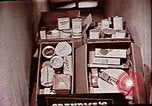 Standbild Operation Cue nukleare Test Lebensmittelbehälter Nevada United States USA, 1955, aus Sekunde 8 historischem Filmmaterial Videoclip 65675072221