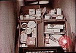 Standbild Operation Cue nukleare Test Lebensmittelbehälter Nevada United States USA, 1955, aus Sekunde 11 historischem Filmmaterial Videoclip 65675072221