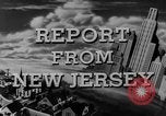 Immagine di Fiume Hudson New Jersey United States USA, 1946, secondo 27 filmato di repertorio 65675072226
