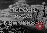Immagine di Fiume Hudson New Jersey United States USA, 1946, secondo 28 filmato di repertorio 65675072226
