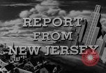 Immagine di Fiume Hudson New Jersey United States USA, 1946, secondo 30 filmato di repertorio 65675072226