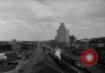 Image of traffic on crossroad New Jersey United States USA, 1946, second 3 stock footage video 65675072227