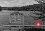 Image of traffic on crossroad New Jersey United States USA, 1946, second 58 stock footage video 65675072227