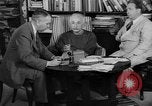 Image of Albert Einstein peaceful use of atomic power Princeton New Jersey USA, 1946, second 6 stock footage video 65675072233