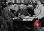 Image of Albert Einstein peaceful use of atomic power Princeton New Jersey USA, 1946, second 7 stock footage video 65675072233