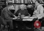 Image of Albert Einstein peaceful use of atomic power Princeton New Jersey USA, 1946, second 22 stock footage video 65675072233
