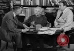 Image of Albert Einstein peaceful use of atomic power Princeton New Jersey USA, 1946, second 25 stock footage video 65675072233