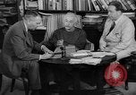 Image of Albert Einstein peaceful use of atomic power Princeton New Jersey USA, 1946, second 28 stock footage video 65675072233