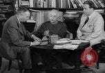 Image of Albert Einstein peaceful use of atomic power Princeton New Jersey USA, 1946, second 29 stock footage video 65675072233