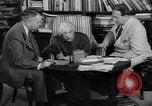 Image of Albert Einstein peaceful use of atomic power Princeton New Jersey USA, 1946, second 54 stock footage video 65675072233