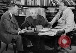 Image of Albert Einstein peaceful use of atomic power Princeton New Jersey USA, 1946, second 55 stock footage video 65675072233