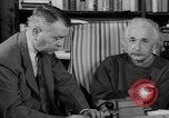 Image of Albert Einstein peaceful use of atomic power Princeton New Jersey USA, 1946, second 59 stock footage video 65675072233