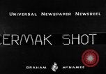 Image of Anton Joseph Cermak Miami Florida USA, 1933, second 3 stock footage video 65675072237