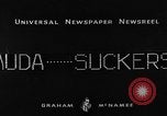 Image of fisherman Bermuda Island, 1933, second 5 stock footage video 65675072240