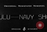 Image of navy enlisted men Honolulu Hawaii USA, 1933, second 5 stock footage video 65675072241