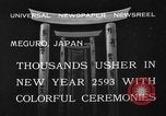Standbild große Volksmengen Meguro Japan, 1933, aus Sekunde 3 historischem Filmmaterial Videoclip 65675072245
