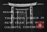 Standbild große Volksmengen Meguro Japan, 1933, aus Sekunde 8 historischem Filmmaterial Videoclip 65675072245
