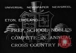 Standbild jährliche Cross Country Rennen Eton England, 1933, aus Sekunde 11 historischem Filmmaterial Videoclip 65675072246