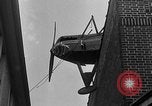 Image of landing on roof New York United States USA, 1933, second 28 stock footage video 65675072248