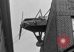 Image of landing on roof New York United States USA, 1933, second 54 stock footage video 65675072248